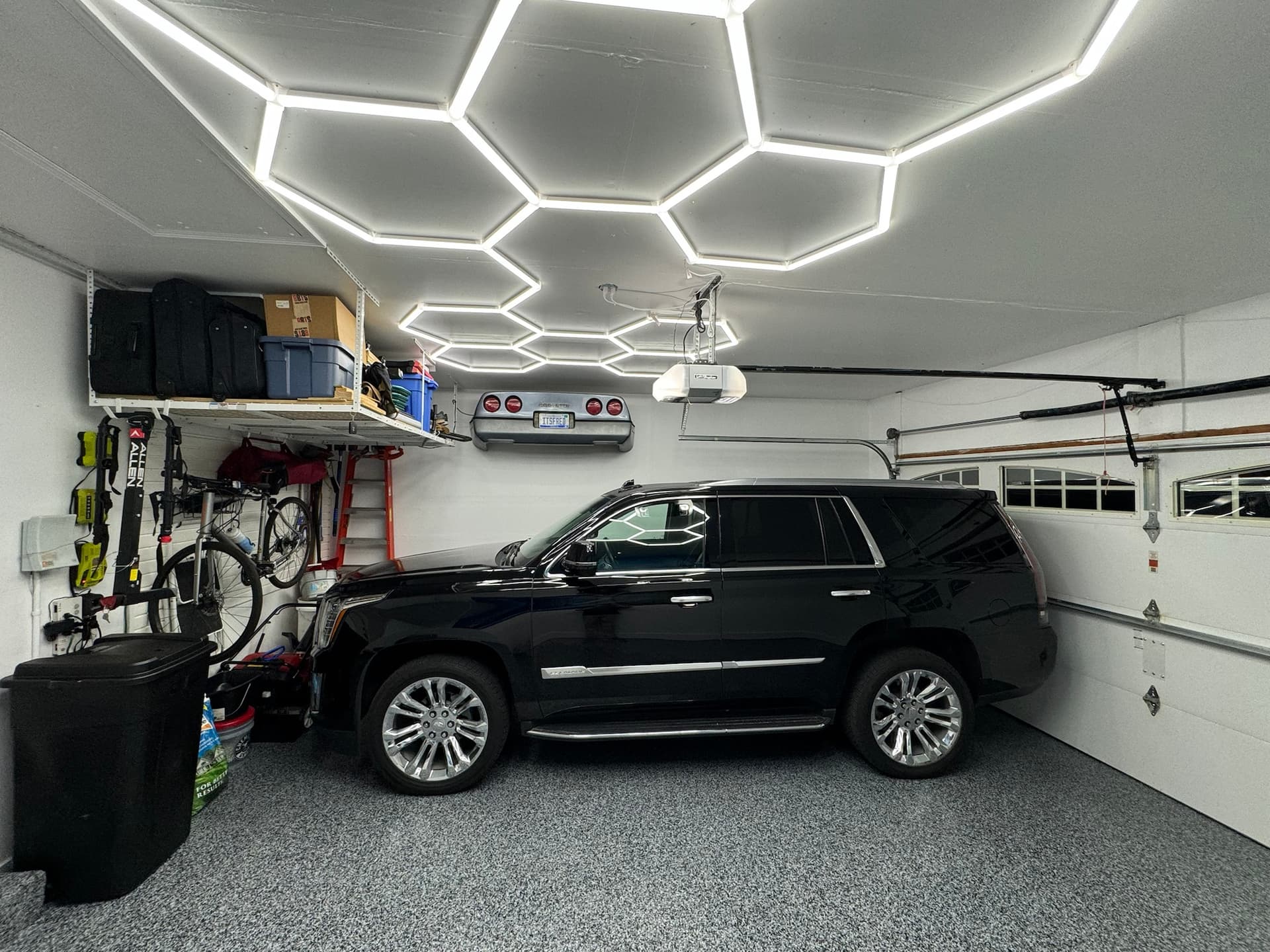 Bloomfield Hills Garage — finished floor