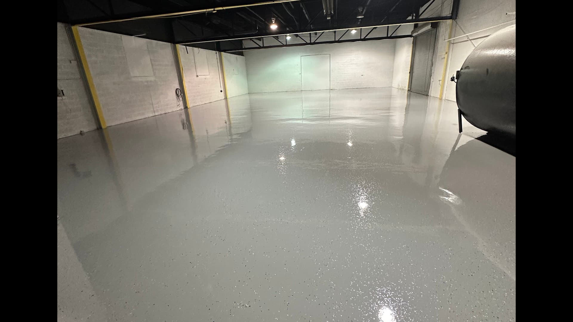 Commercial showroom floor